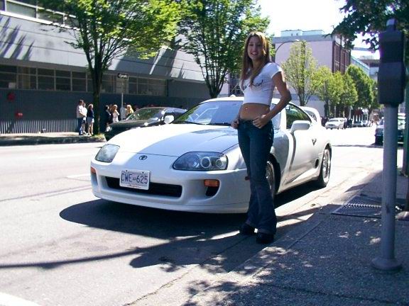 Cali with the Supra